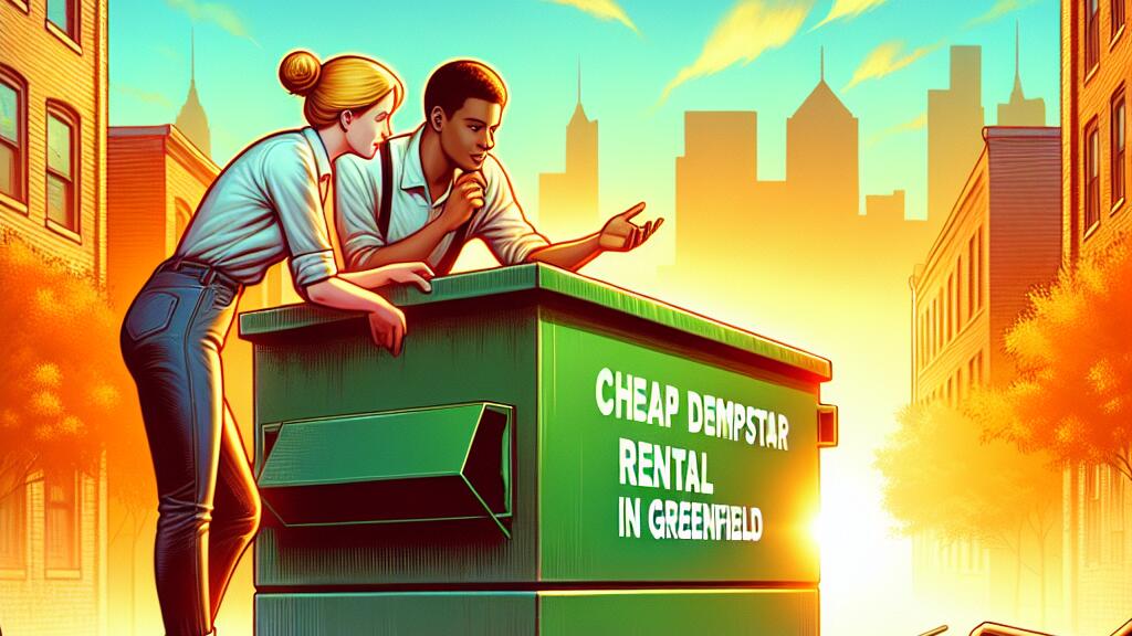 Cheap Dumpster Rental Greenfield | Affordable Dumpster Rental Options in Greenfield for All Your Needs