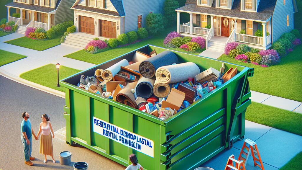 Residential Dumpster Rental Franklin